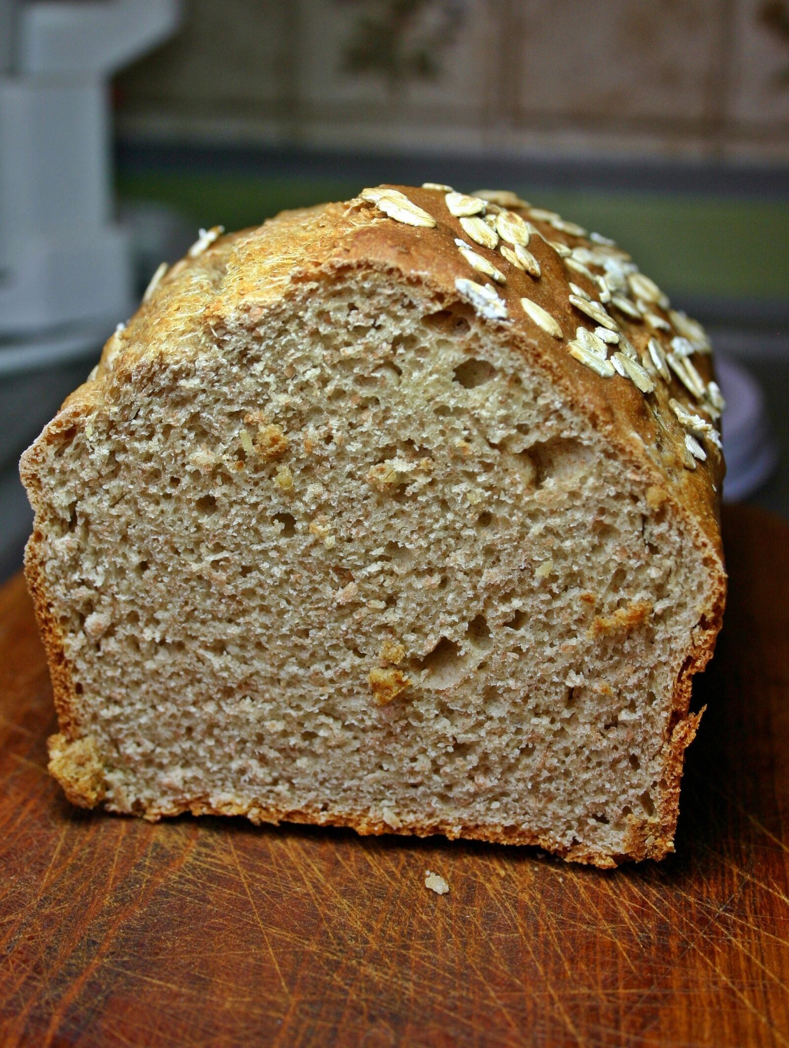 Canon EOS 300D (EOS Digital Rebel / EOS Kiss Digital) sample photo. Bread, spelled bread, spelt photography