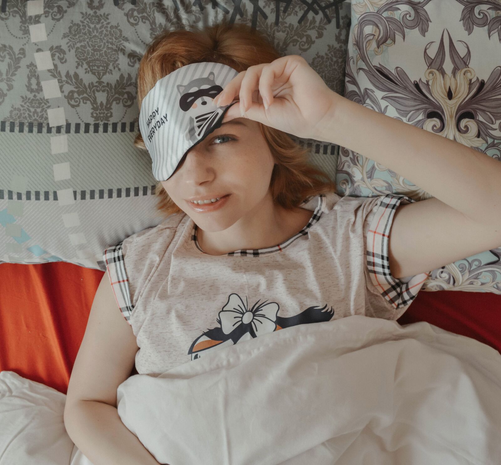 Nikon D3200 sample photo. Sleep mask, dream, vacation photography