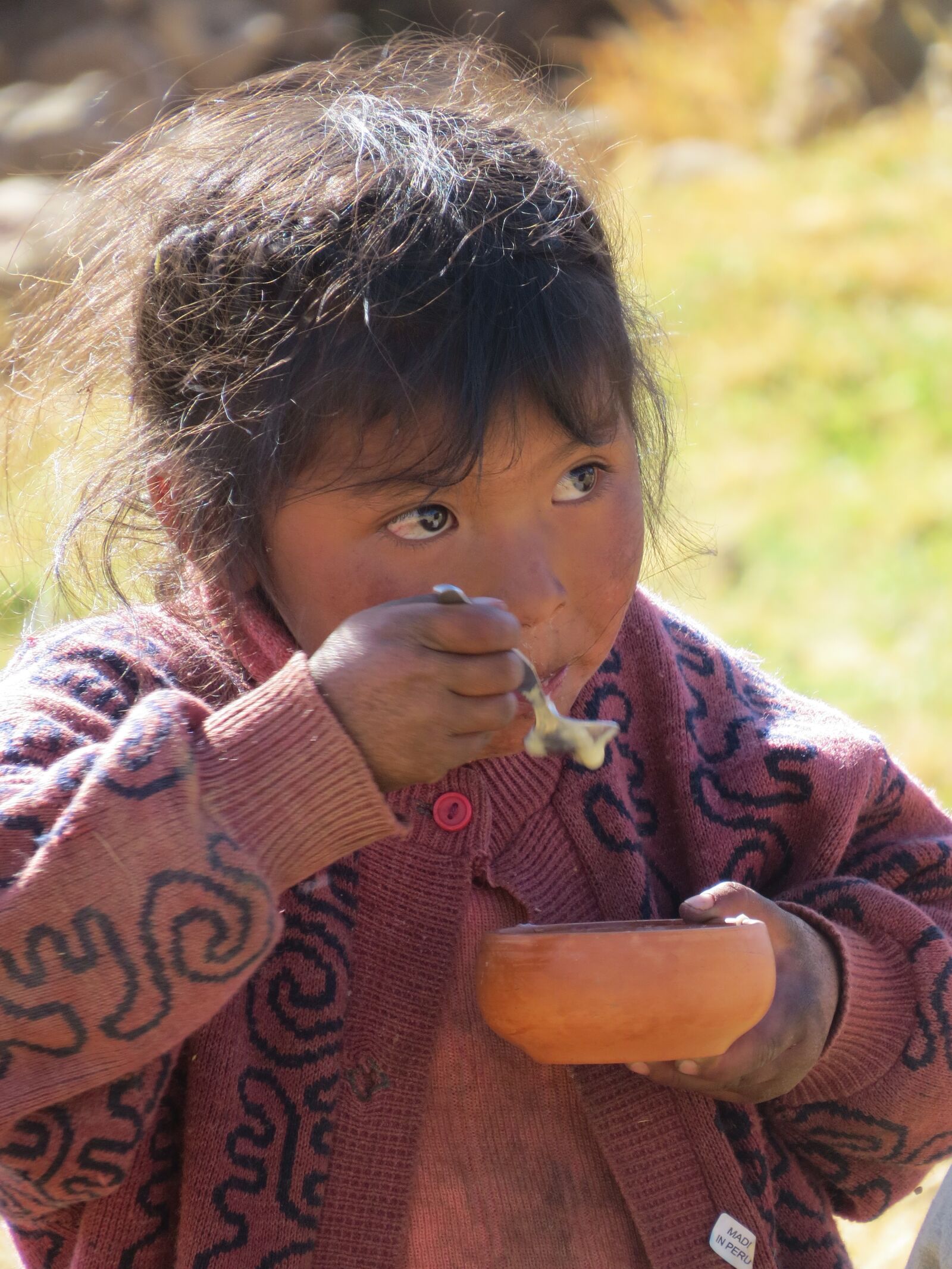 Canon PowerShot SX50 HS sample photo. Peru, peruvians, girl photography