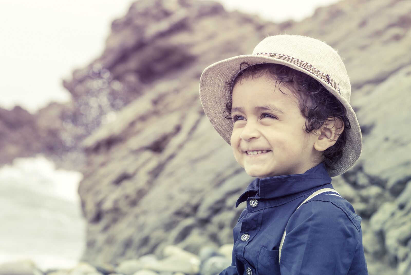 Nikon D750 sample photo. Kid, retro, child photography