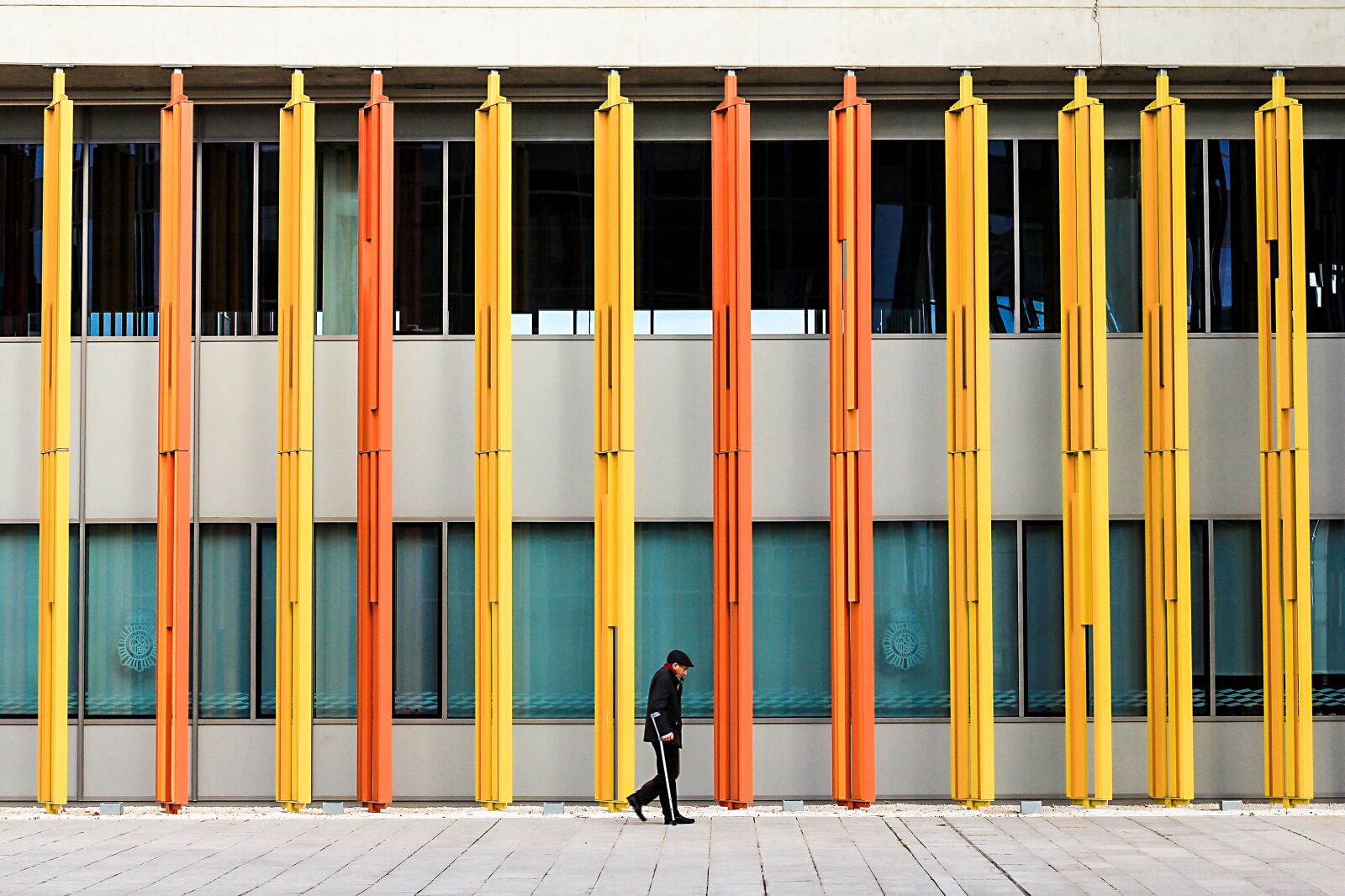 Canon EOS 60D + Canon EF 50mm F1.8 STM sample photo. Pattern, architecture, straight photography