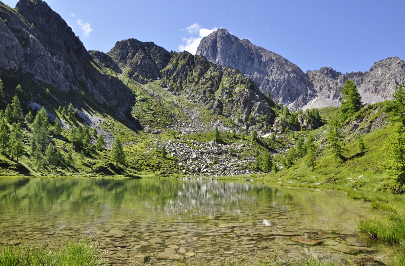 Nikon D5000 sample photo. Lake, alpine, nature photography