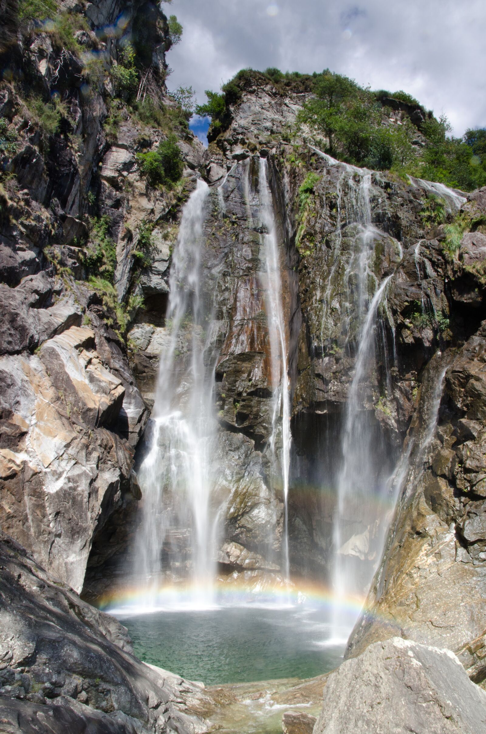 Nikon D7000 sample photo. Waterfall, river, landscape photography