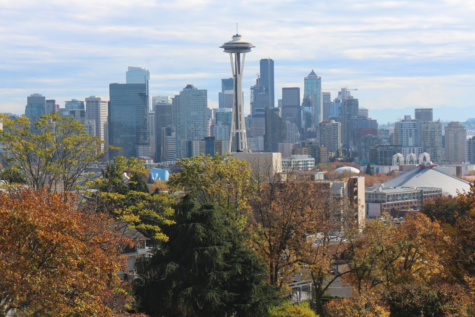 Canon EOS M sample photo. Space needle, for from photography