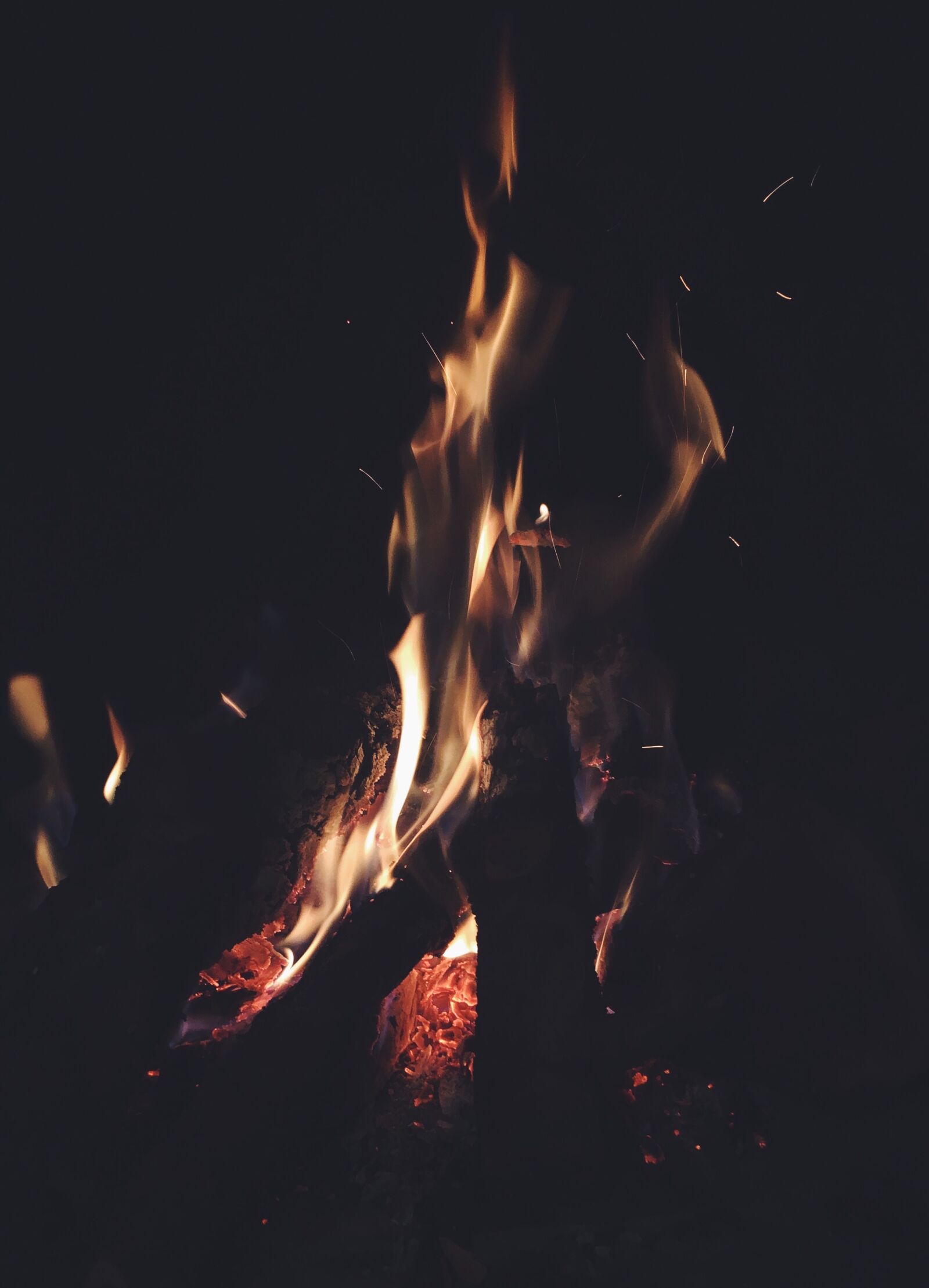 Apple iPhone 6s sample photo. Blaze, bonfire, burn photography