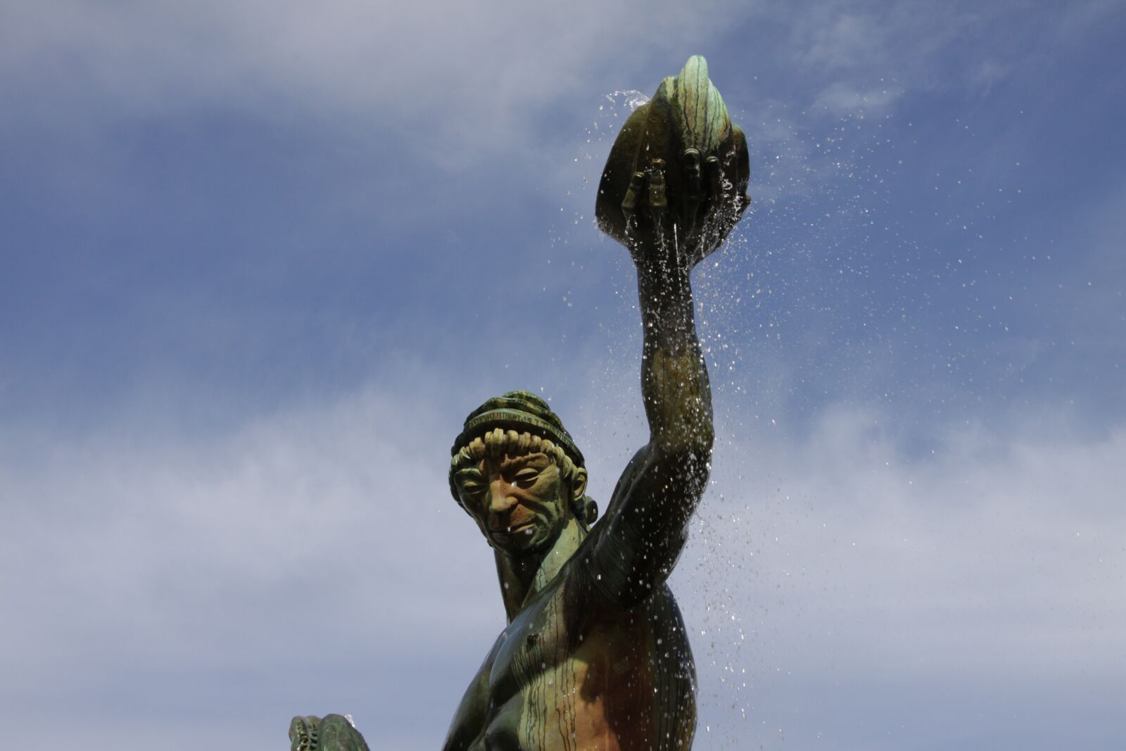 Canon EOS 50D sample photo. Gothenburg, poseidon, carl milles photography
