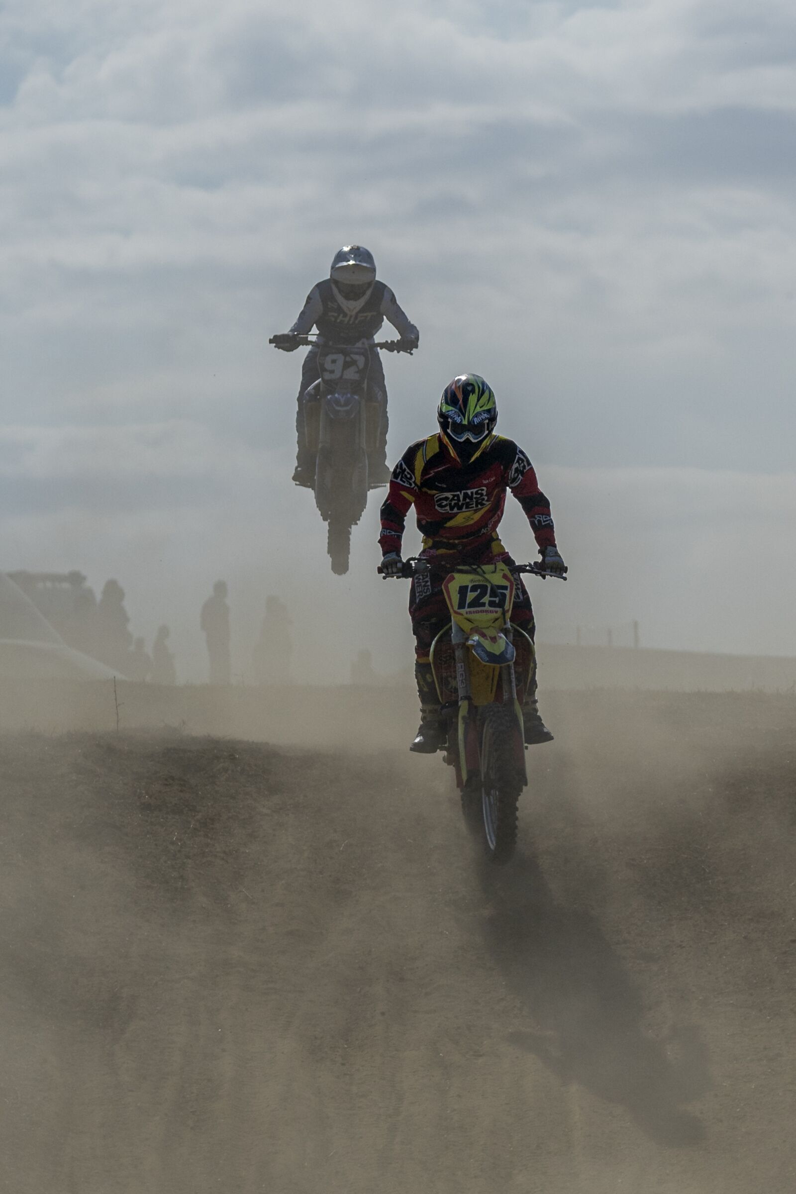 Sony a7 II + Sony FE 70-200mm F4 G OSS sample photo. Motocross, grand prix, engine photography