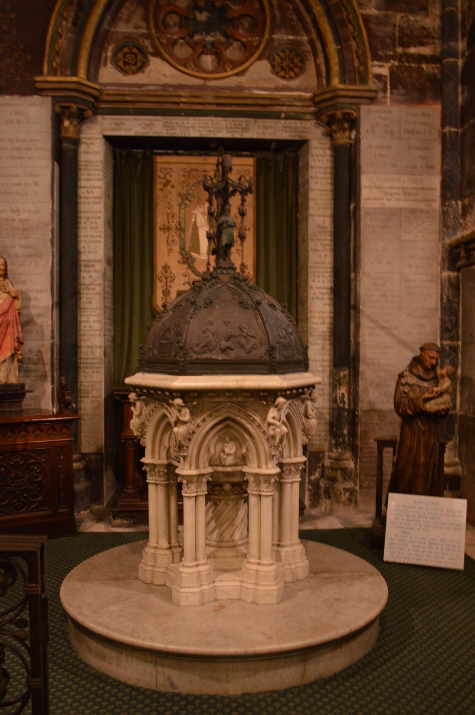 Nikon D3200 sample photo. Baptistery, imposing, cross photography