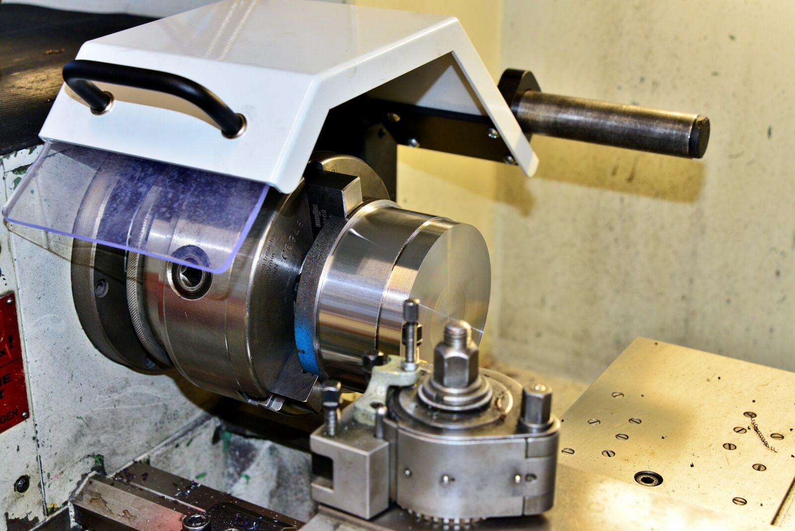 Nikon D800 sample photo. Lathe, metalworking, machine photography