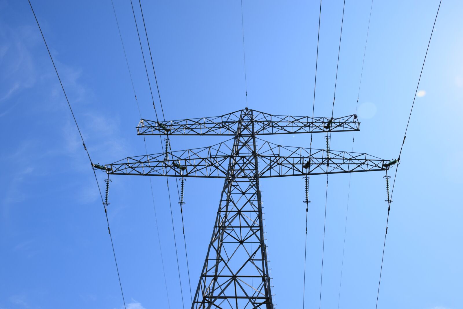Nikon D5300 sample photo. High voltage, pylon, electricity photography