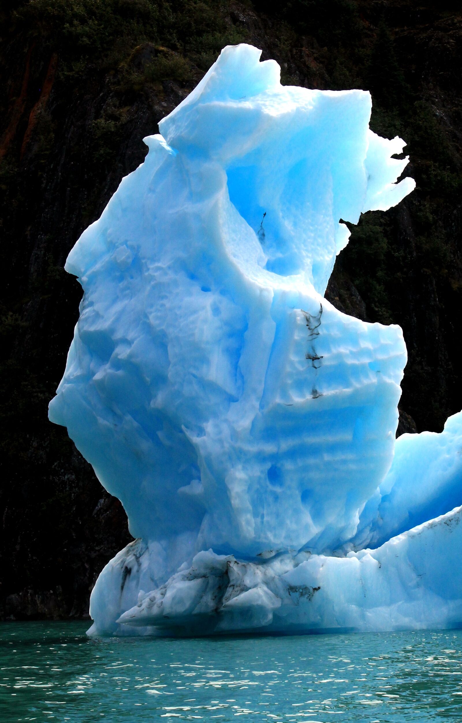 Canon EOS 1100D (EOS Rebel T3 / EOS Kiss X50) sample photo. Iceberg, blue, fjord photography