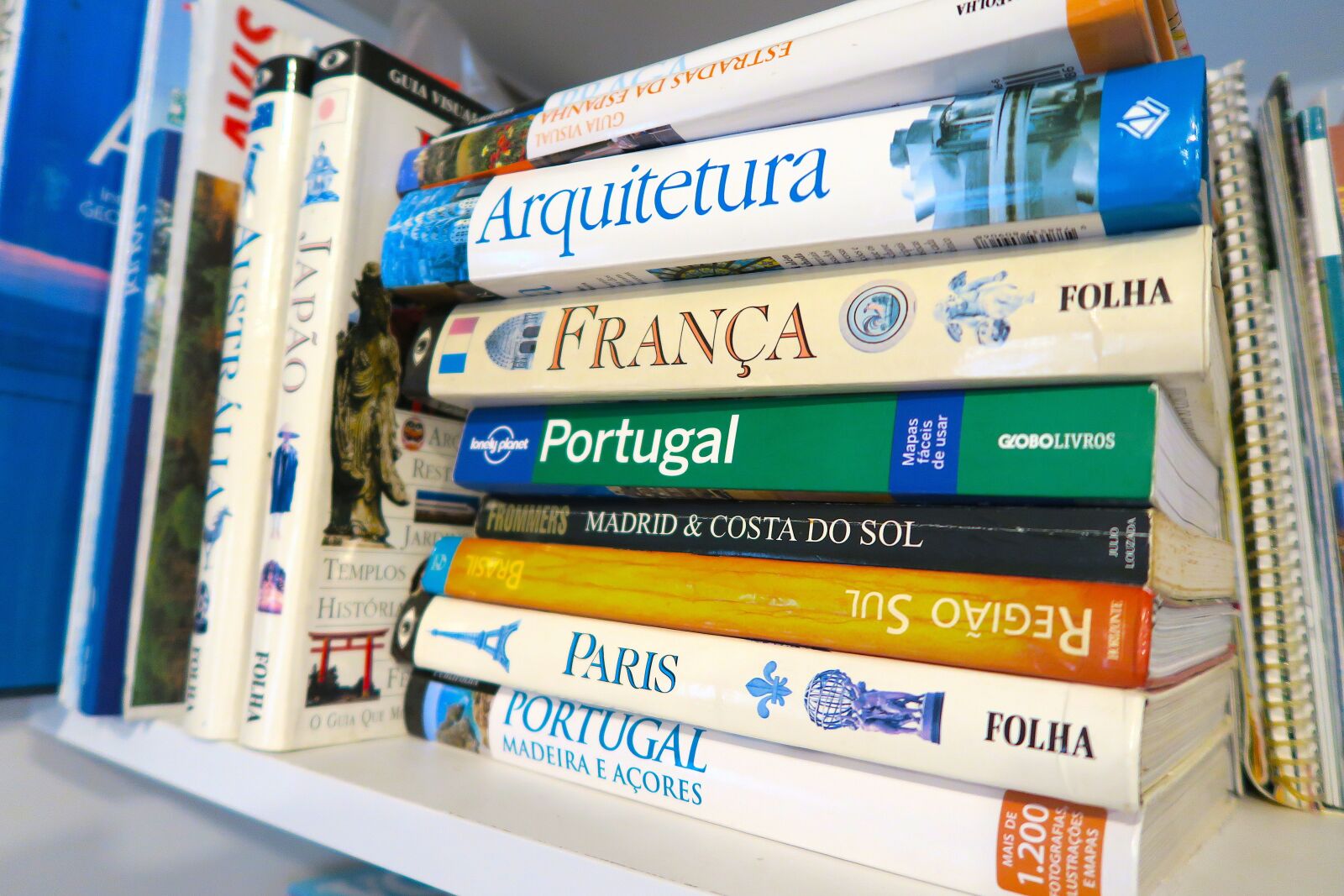 Canon PowerShot G7 X sample photo. Books, books of tourism photography