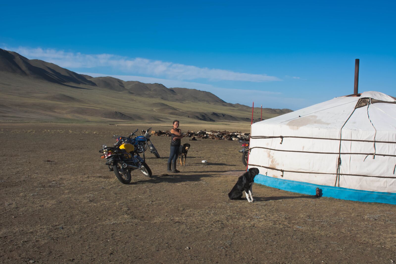 Nikon D7100 sample photo. Farmer, yurt, mongolia photography
