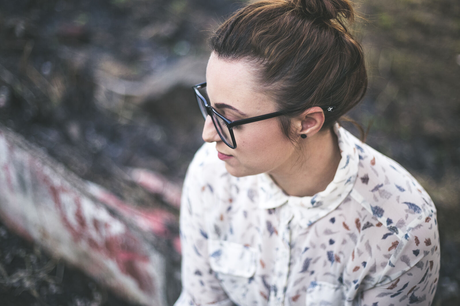 Canon EOS 6D sample photo. Alone, beautiful, eyeglasses, eyewear photography