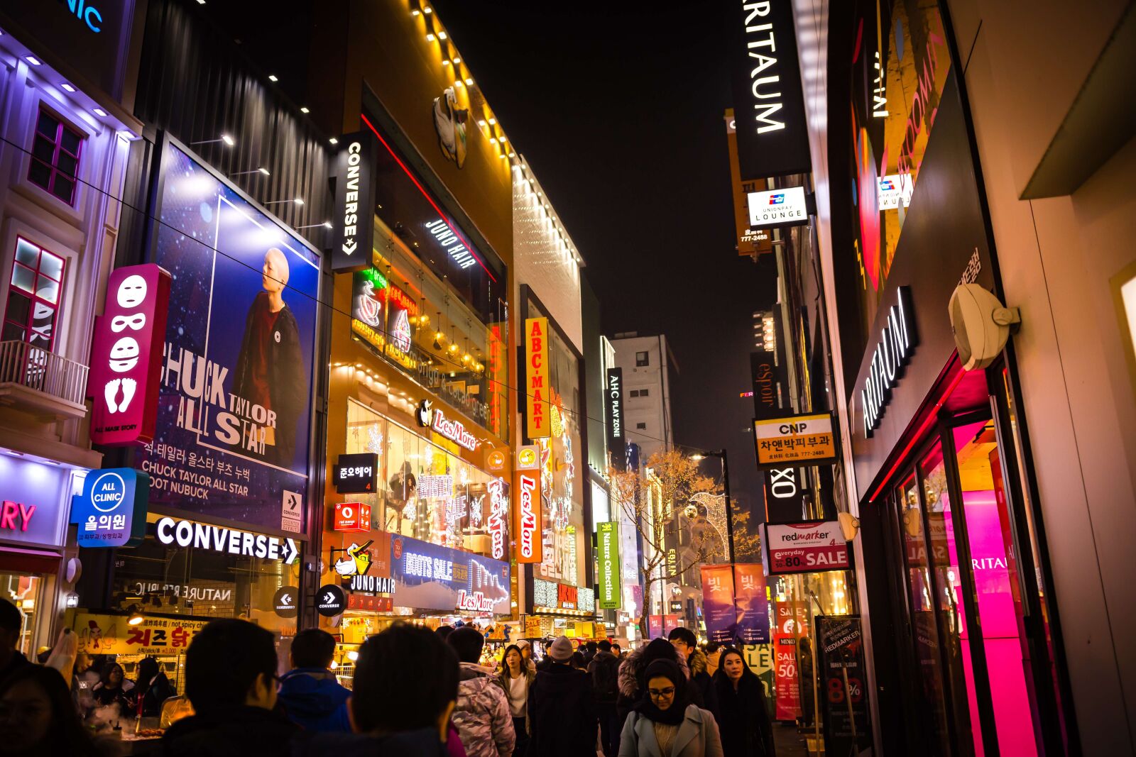 Nikon D7200 sample photo. Street life, seoul, crowded photography