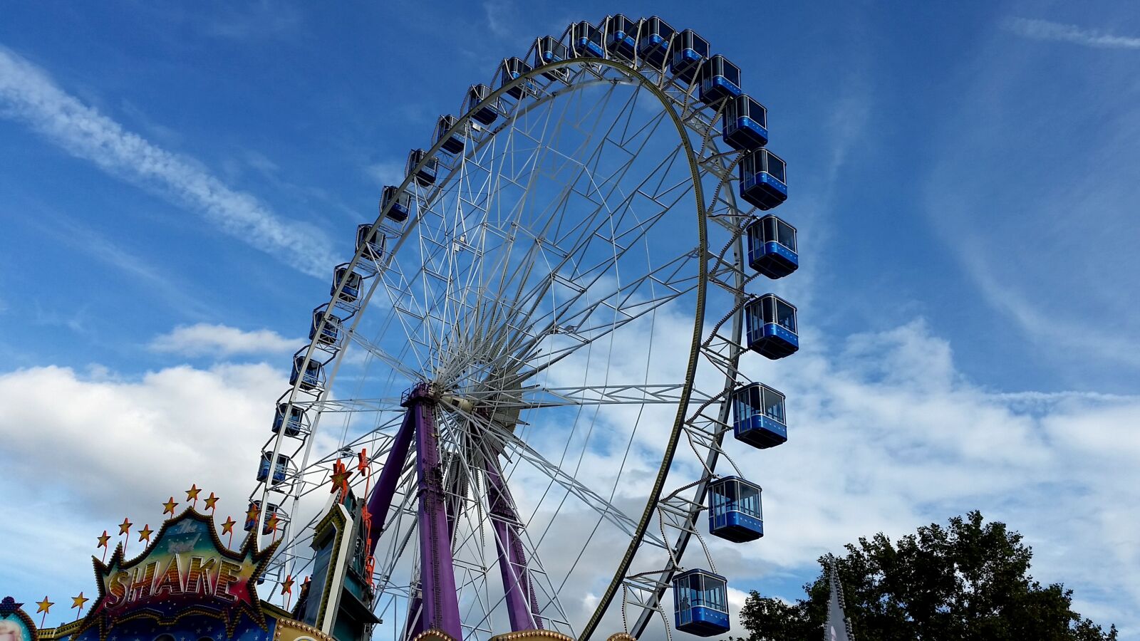 Samsung Galaxy S5 sample photo. Festival, ferris wheel, festive photography
