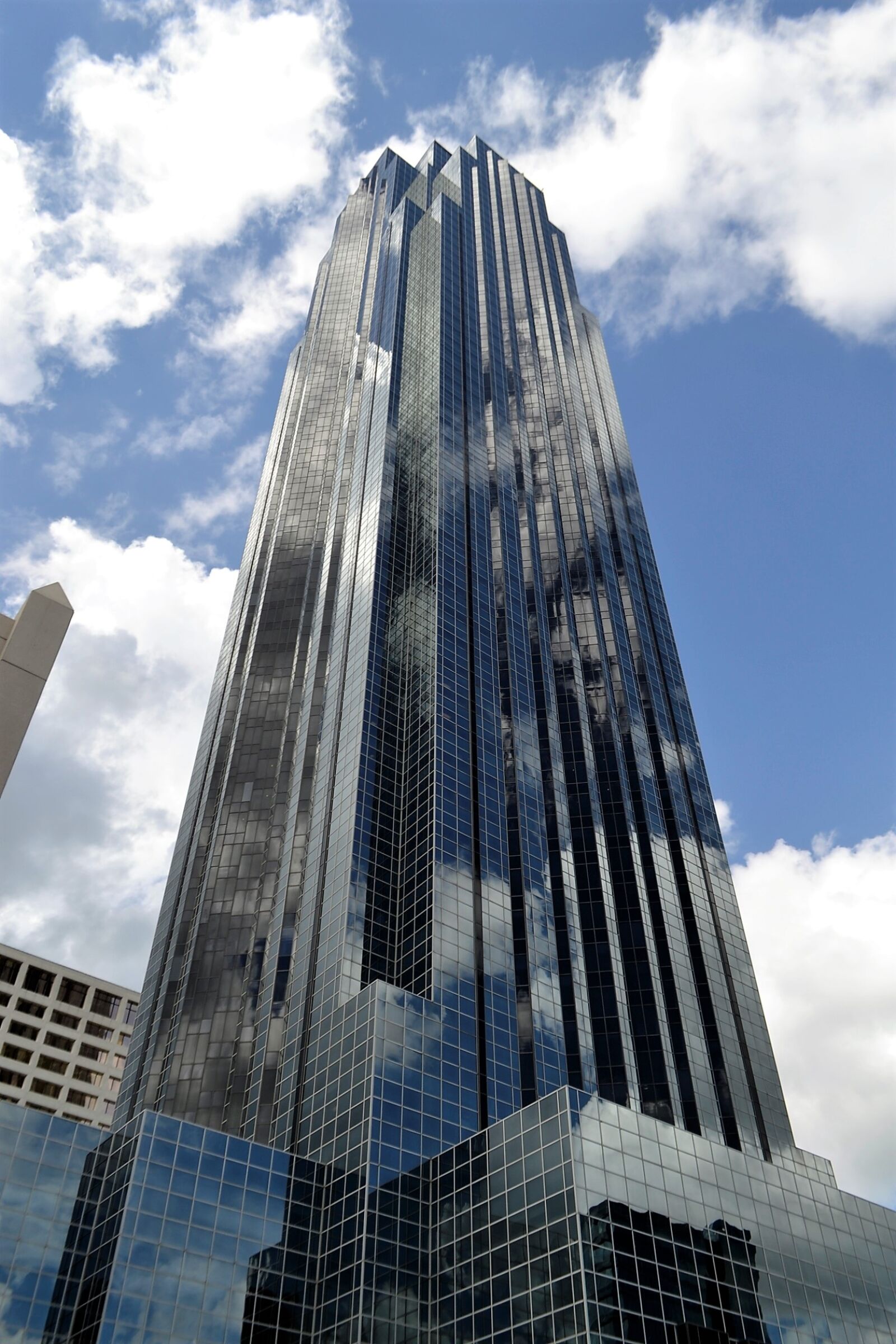 Nikon D3100 sample photo. Skyscraper, houston texas building photography