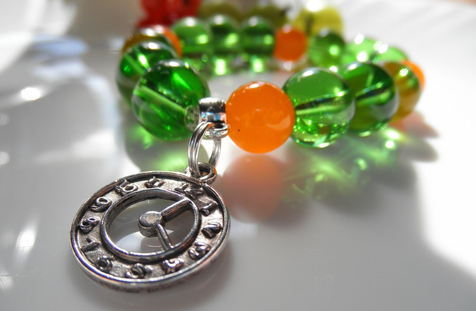 Olympus u7030,S7030 sample photo. Handicraft, bracelet, beads photography