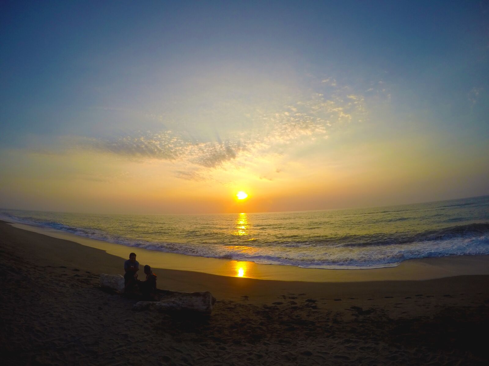GoPro HERO4 Silver sample photo. Sunset, sunrise, beach photography