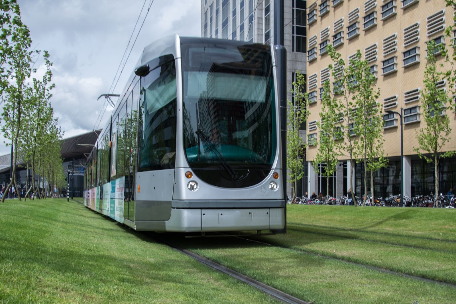 Nikon D600 sample photo. Tram, train, city photography