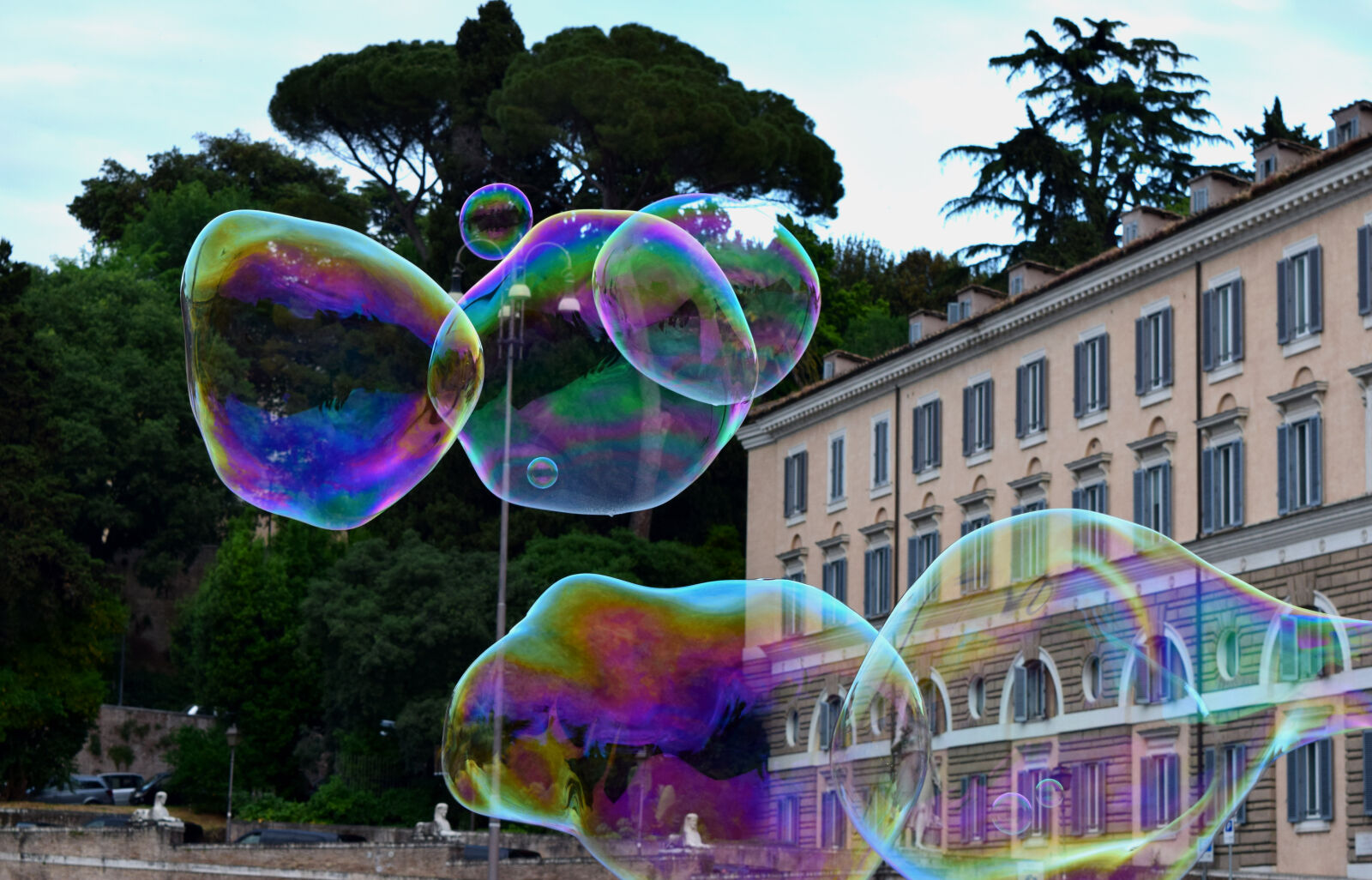 Nikon D3300 sample photo. Rome, rzym, soap, bubble photography