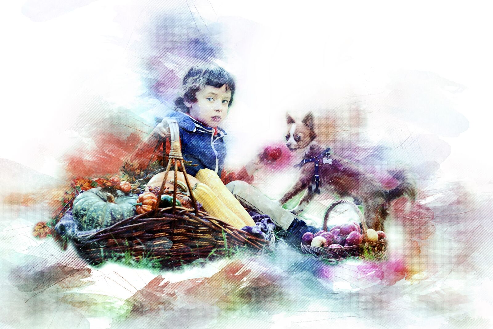 Canon EOS 5D Mark II sample photo. Boy, dog, pug photography