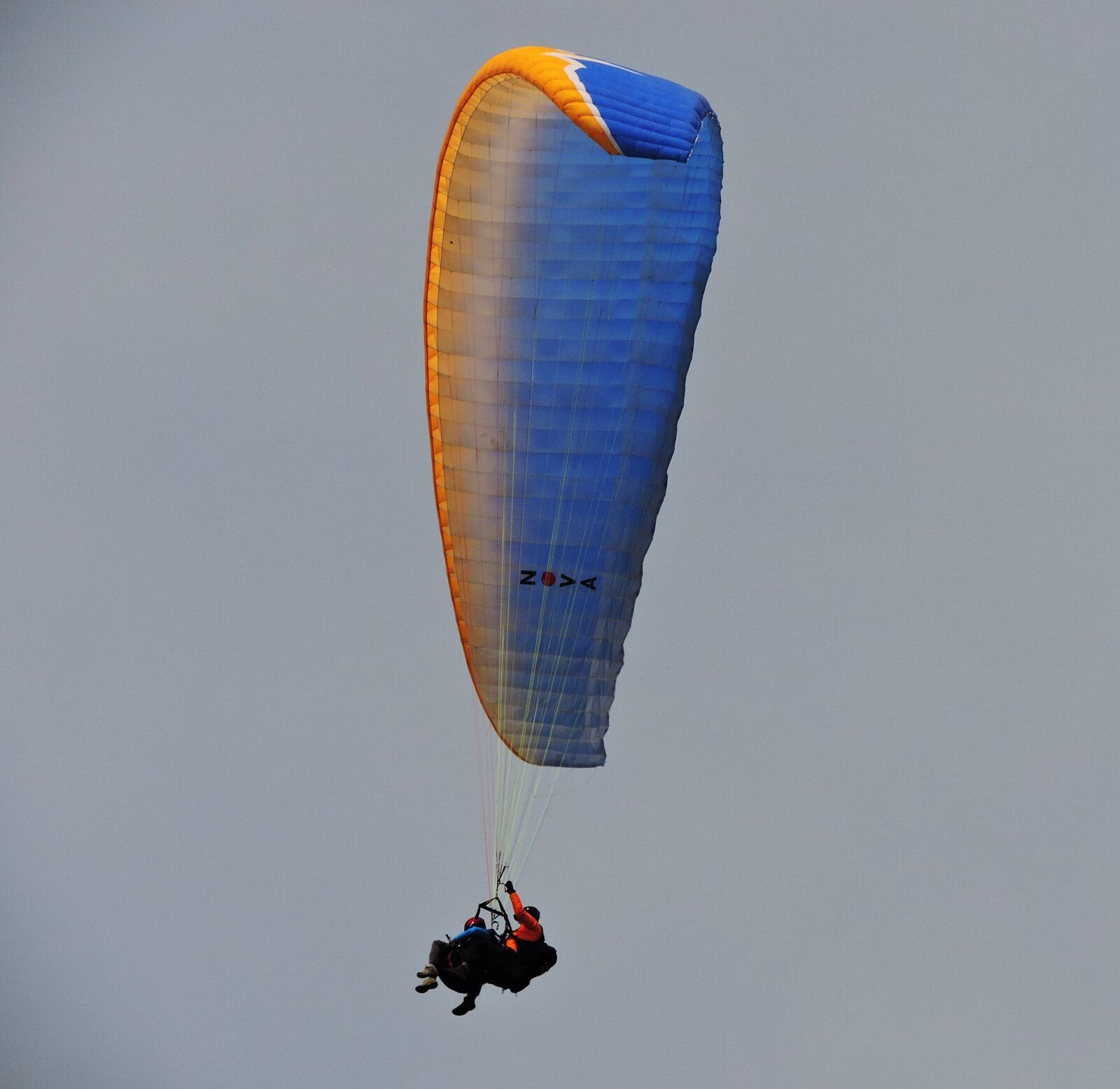 Nikon Coolpix P600 sample photo. Paragliding, paraglide, parachute photography