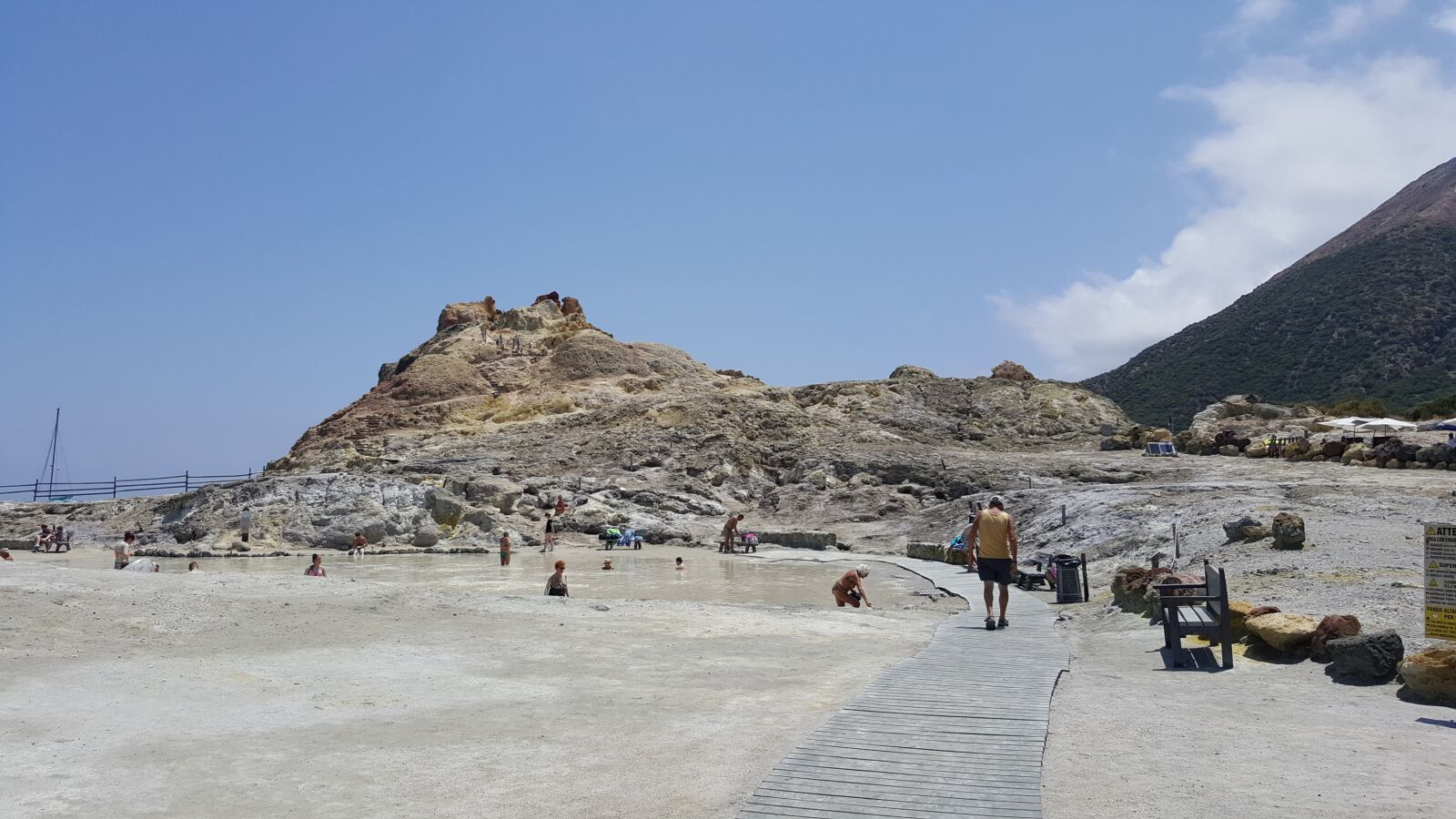 Samsung Galaxy S6 sample photo. Volcano, sludge, sulfur photography