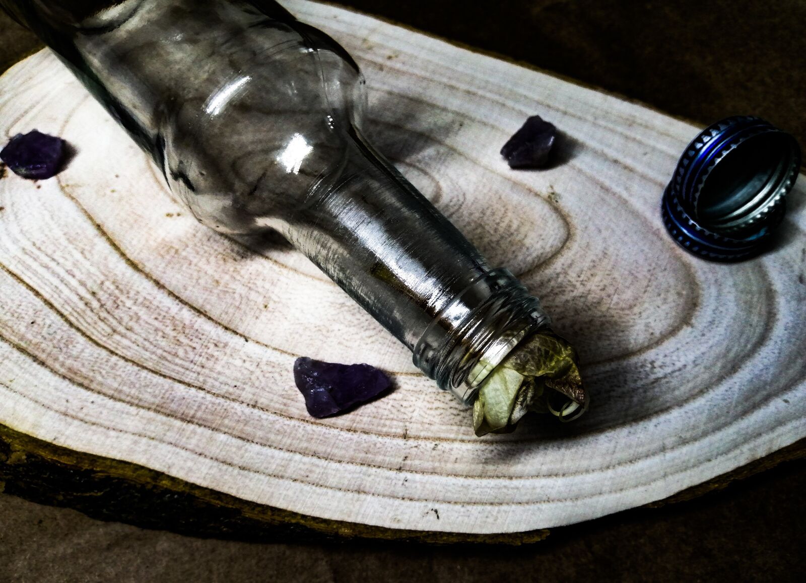 HUAWEI P SMART 2019 sample photo. Glass, bottle, composition photography