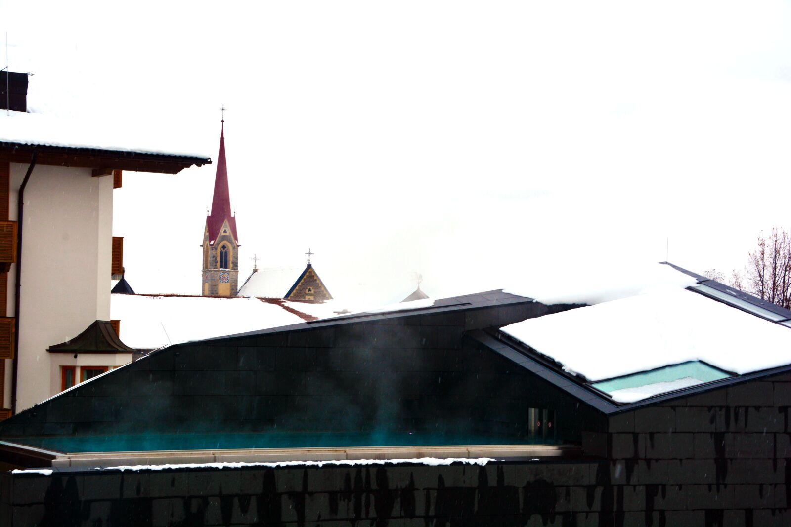 Nikon D7100 sample photo. Old city, snow, winter photography