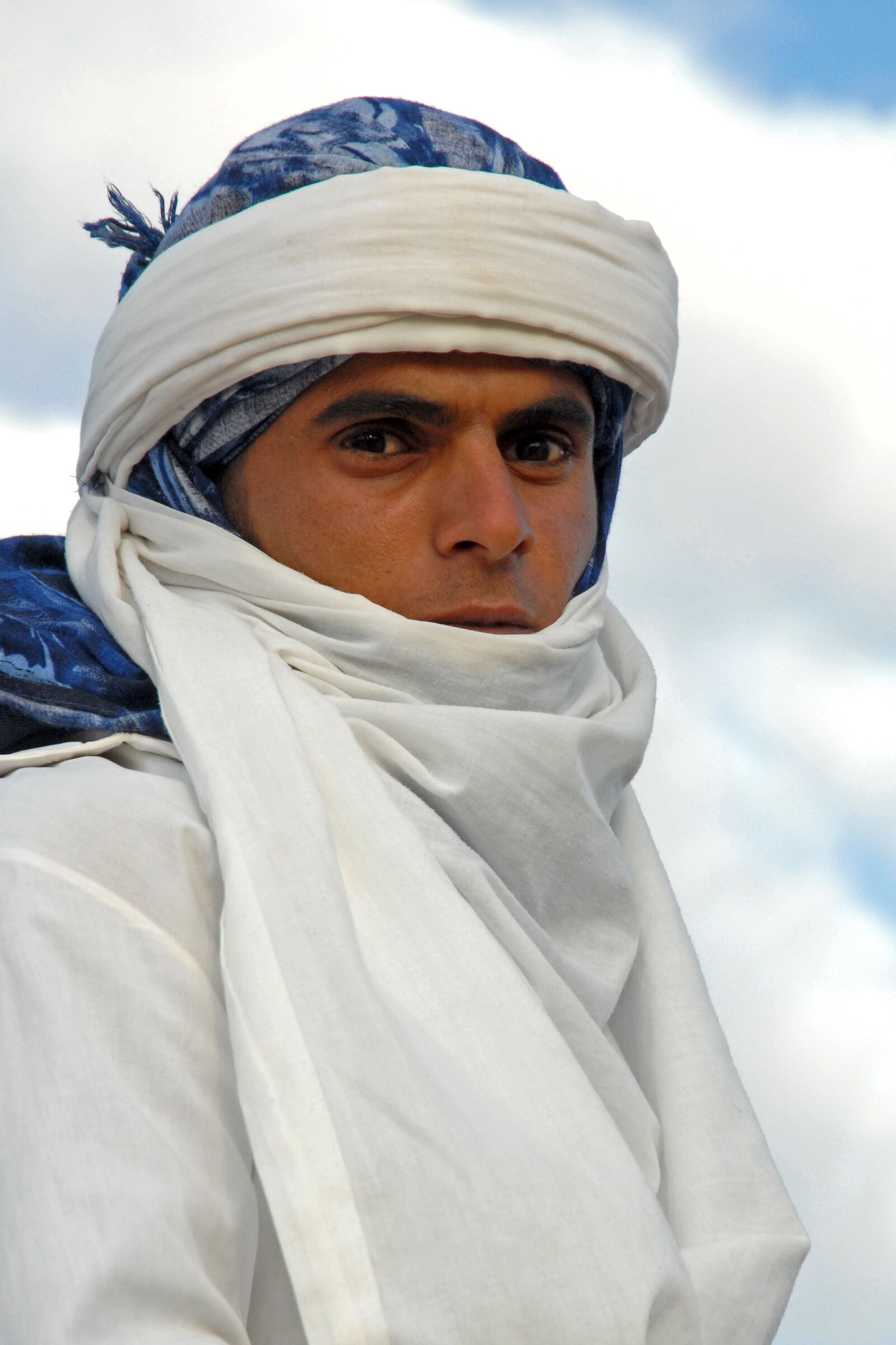 Nikon D200 sample photo. Tunisia, bedouin, face photography