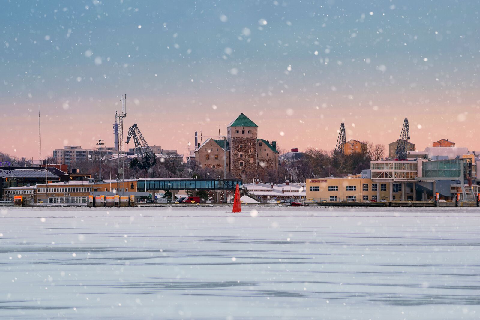 Nikon D3300 sample photo. Turku, turku's castle, landscape photography