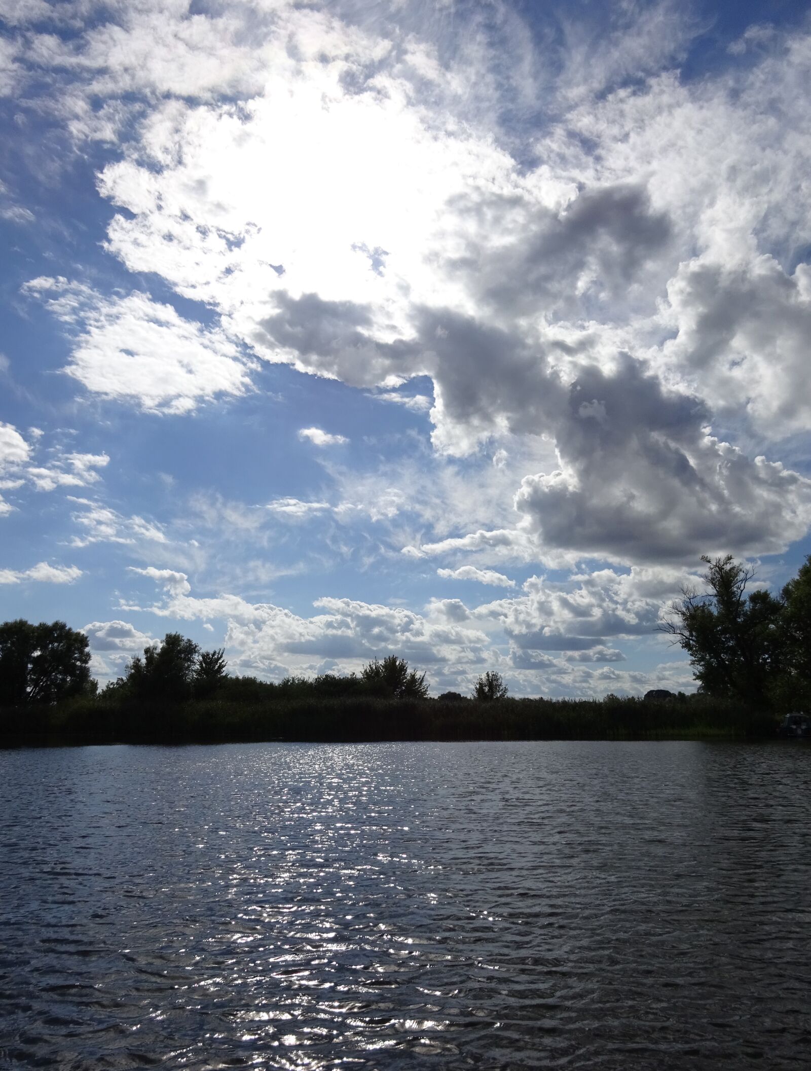 Sony Cyber-shot DSC-WX350 sample photo. Lake, sky, cloudiness photography