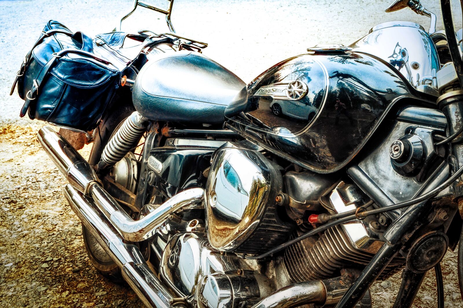 Fujifilm XF 18-55mm F2.8-4 R LM OIS sample photo. Motorbike, bike, motorcycle photography
