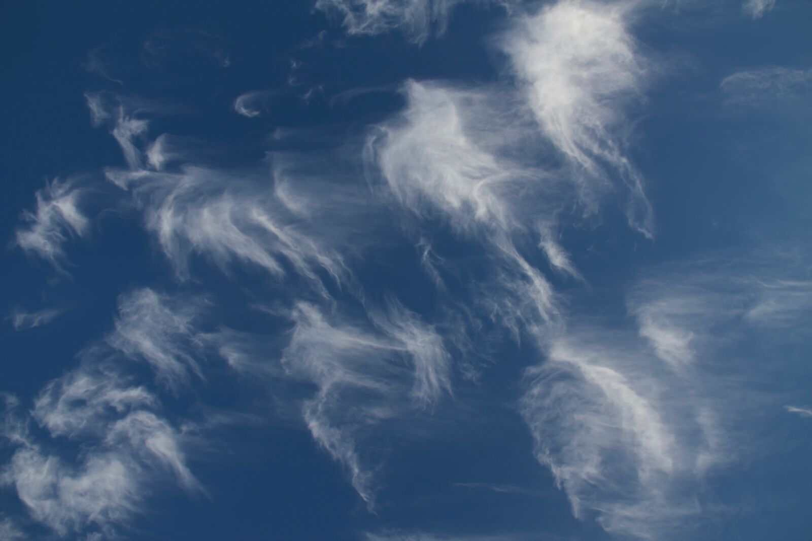 Canon EOS 7D sample photo. Cirrus clouds, clouds, blue photography