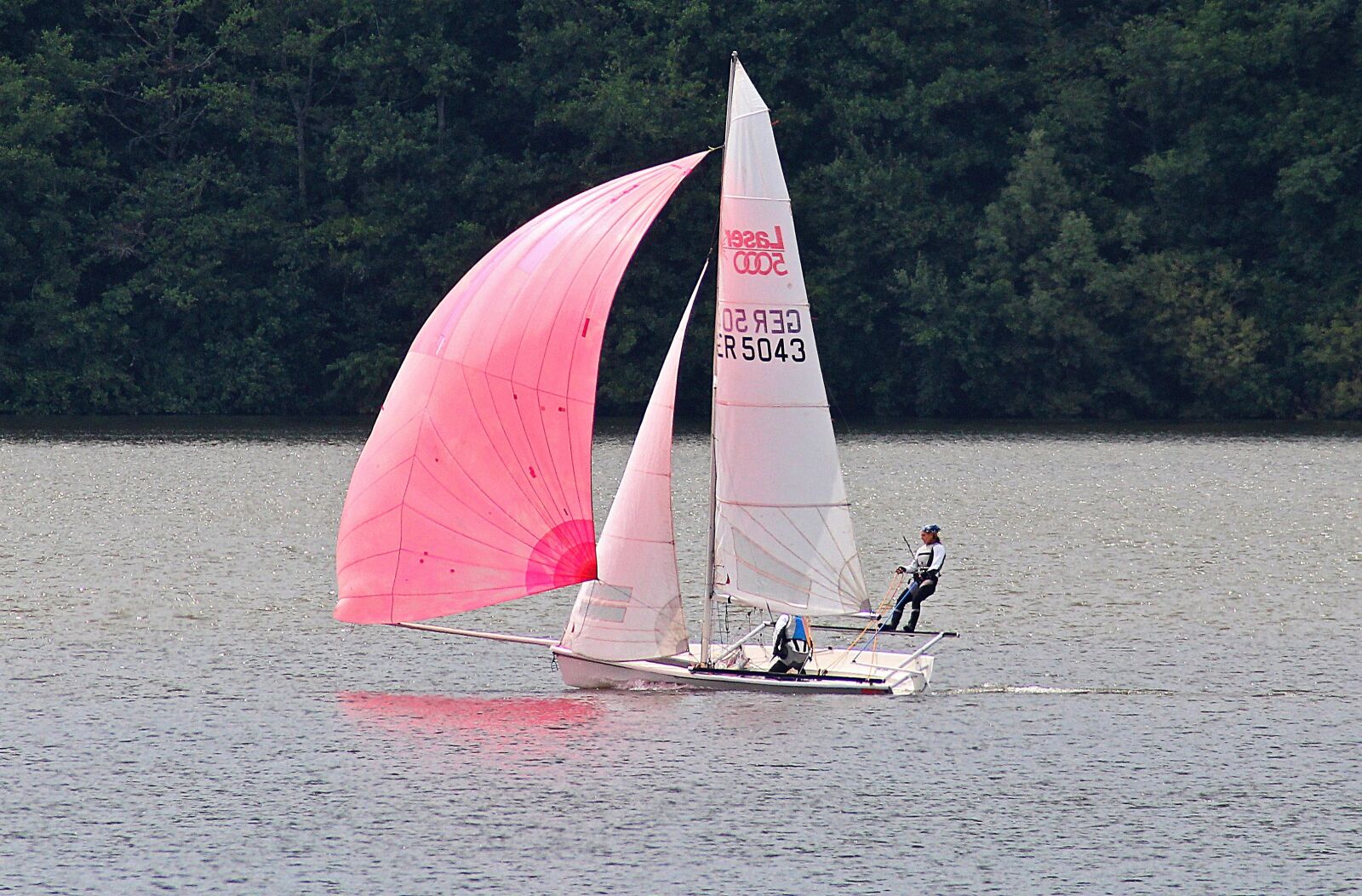 Canon EOS 1200D (EOS Rebel T5 / EOS Kiss X70 / EOS Hi) sample photo. Sailing boat, water, bostalsee photography