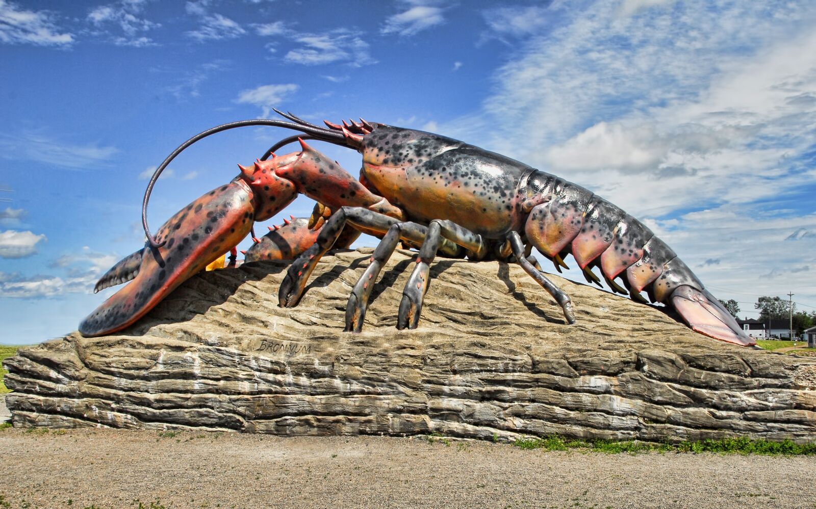 Nikon D200 sample photo. Lobster, shediac, canada photography