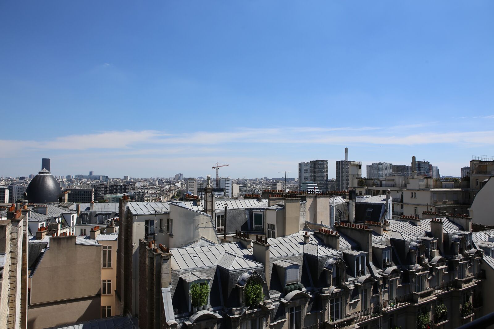 Canon EOS 6D + Canon EF 24-70mm F2.8L USM sample photo. Paris, france, roofs photography