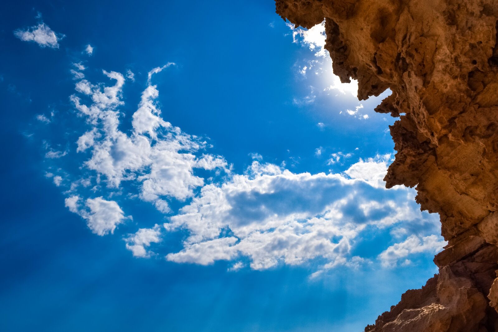 Nikon D3300 sample photo. Rock, cliff, sky photography