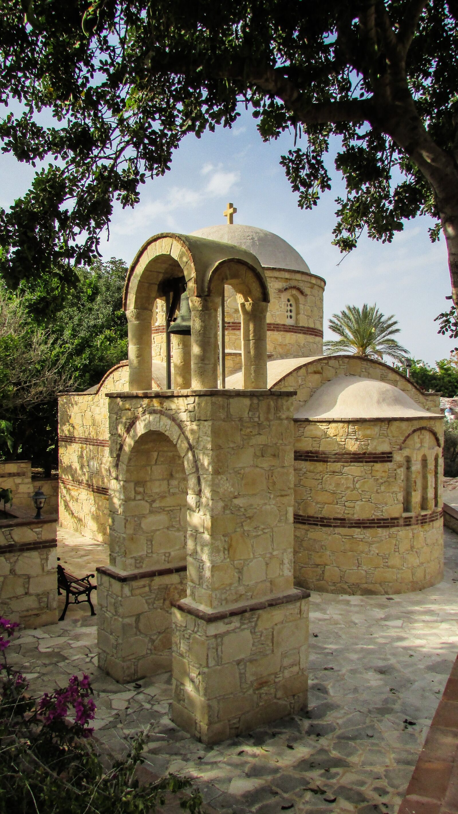 Canon PowerShot SX400 IS sample photo. Cyprus, protaras, chapel photography