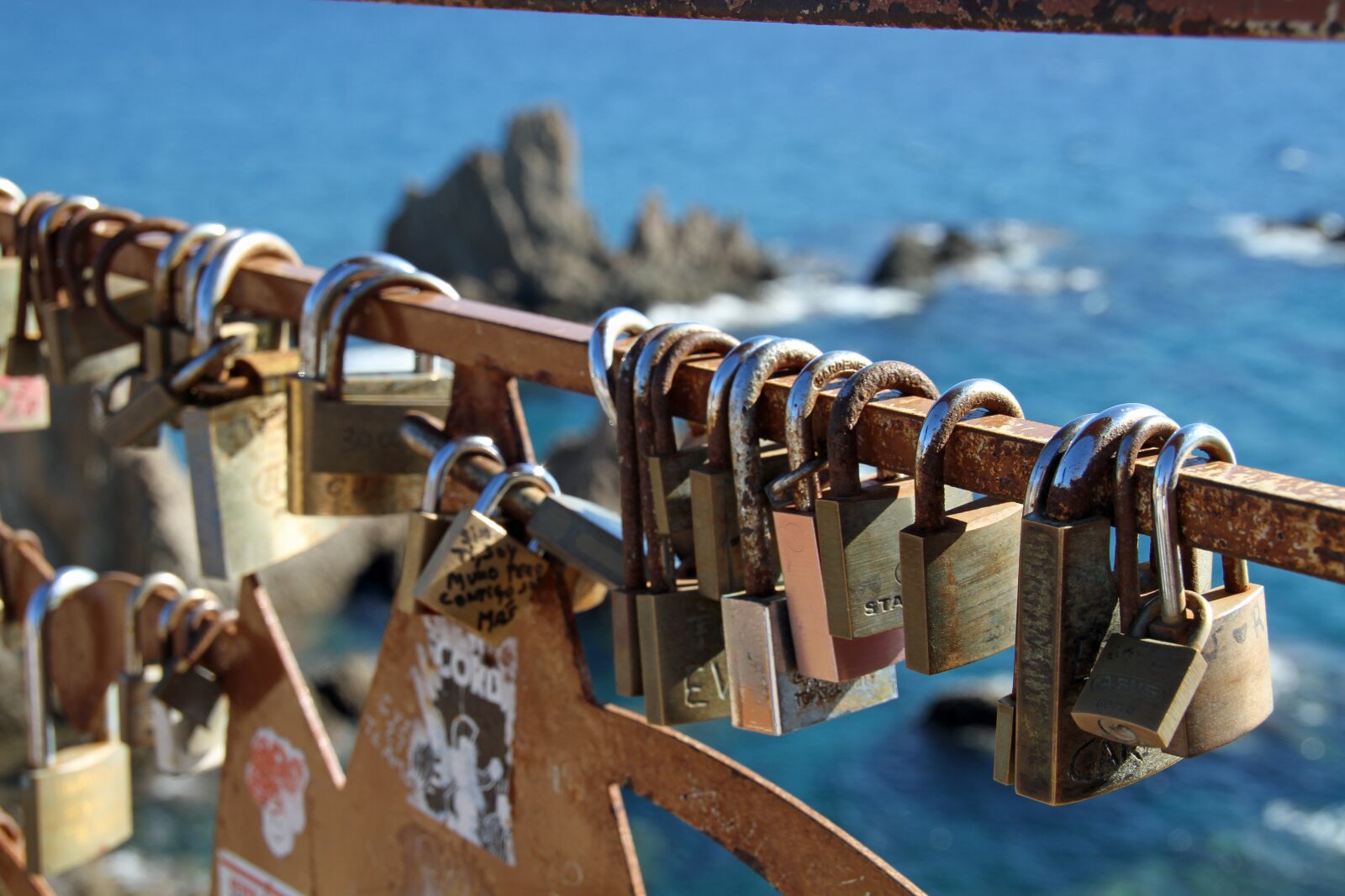 Canon EOS 7D sample photo. Padlocks, security, safety photography