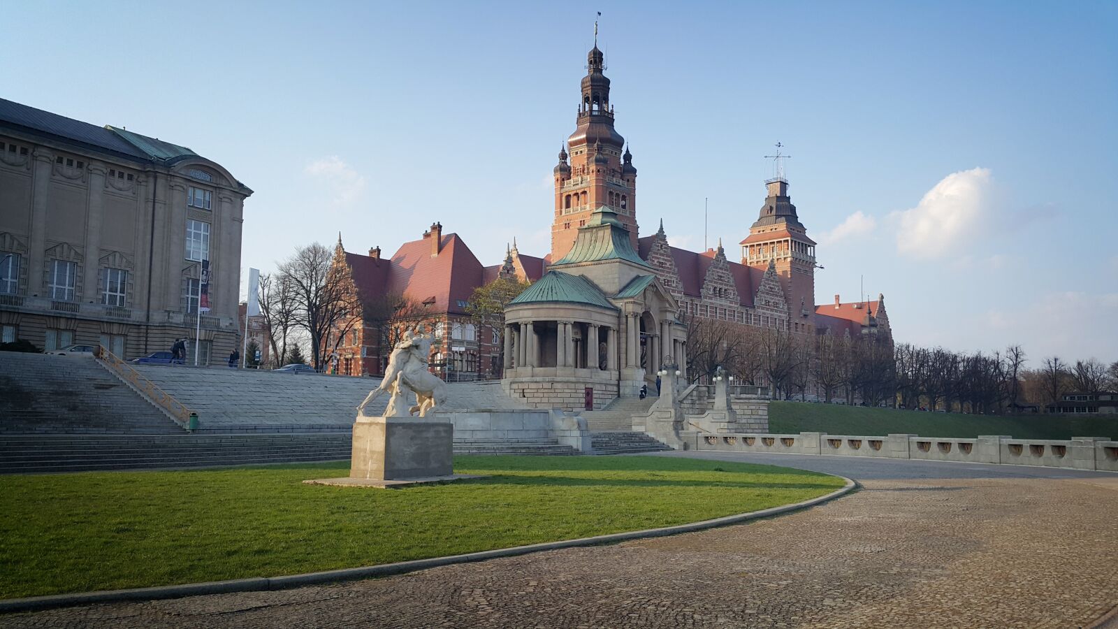 Samsung Galaxy Note4 sample photo. Szczecin, city, monument photography