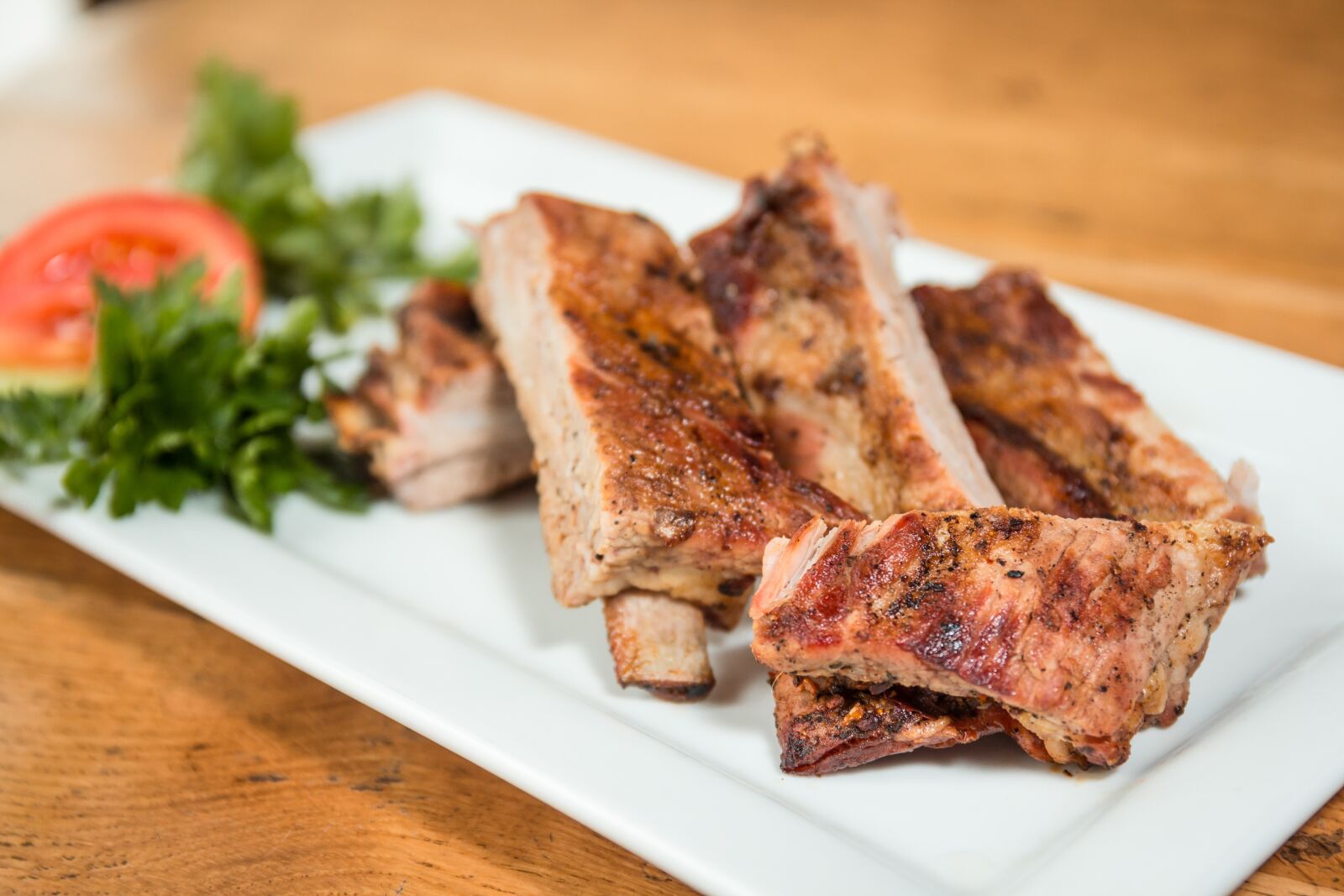 Canon EOS 60D sample photo. Meat, pork, ribs photography