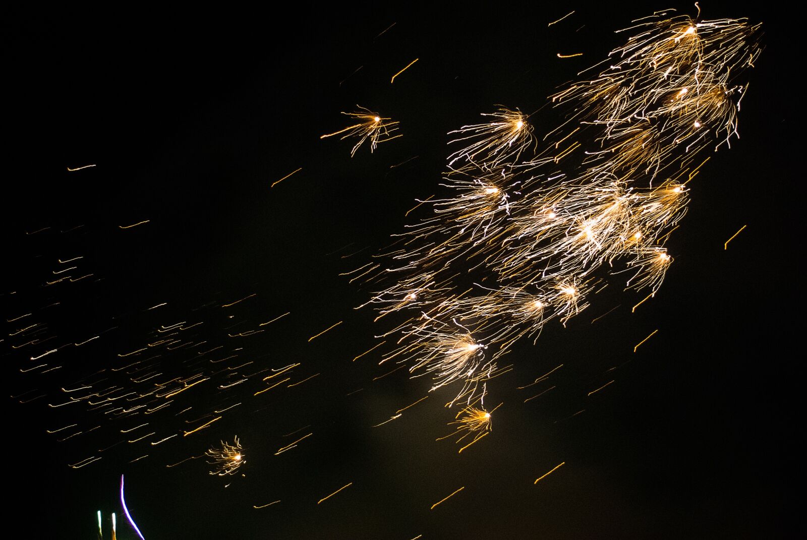 Nikon D3000 sample photo. Fireworks, old and new photography