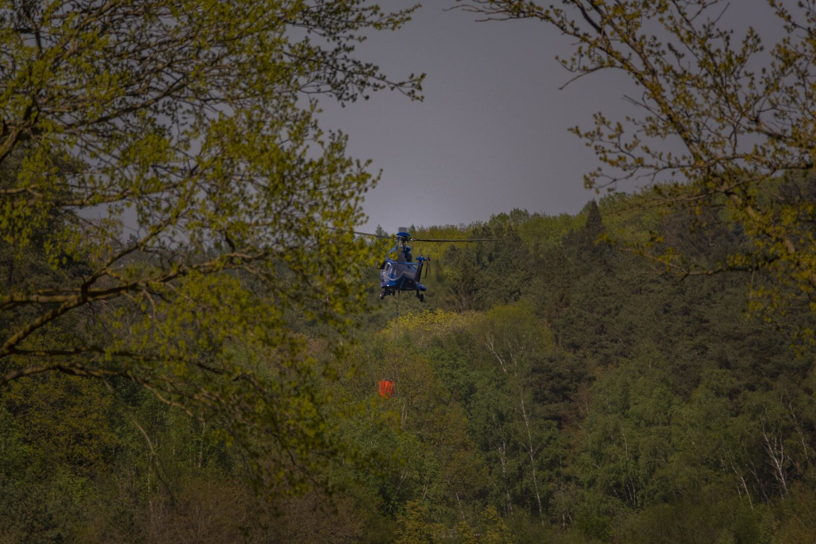 Sony Cyber-shot DSC-RX10 IV sample photo. Fire, blushelicopter, a photography