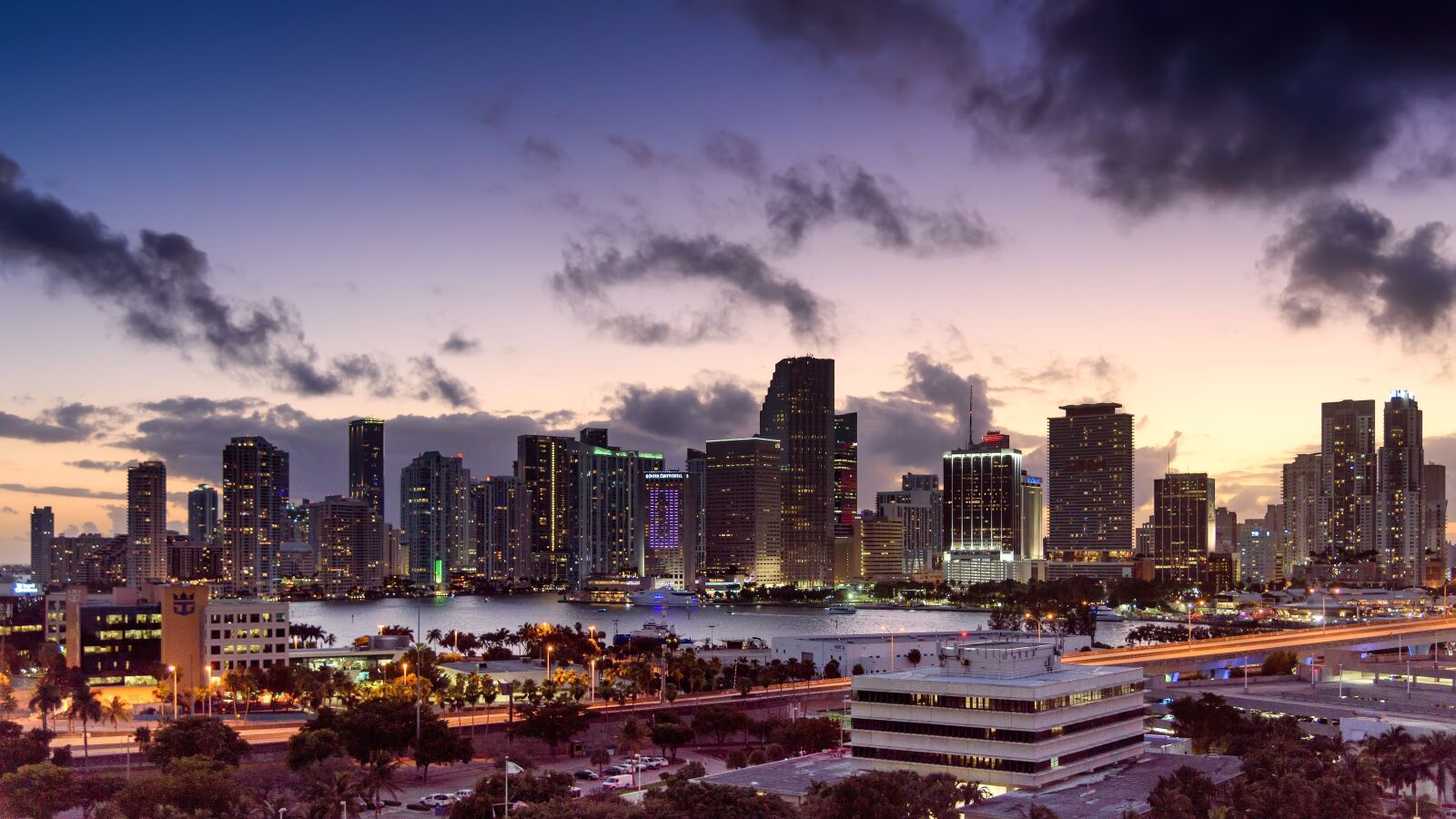 Nikon D750 sample photo. Miami, florida, sunset photography
