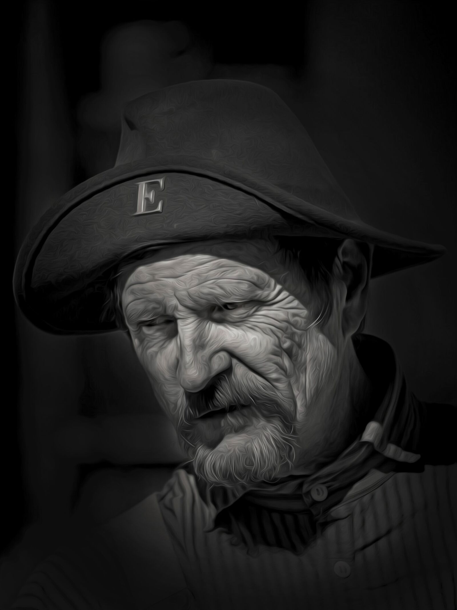 Canon EF 75-300mm f/4-5.6 sample photo. Man, old, old man photography