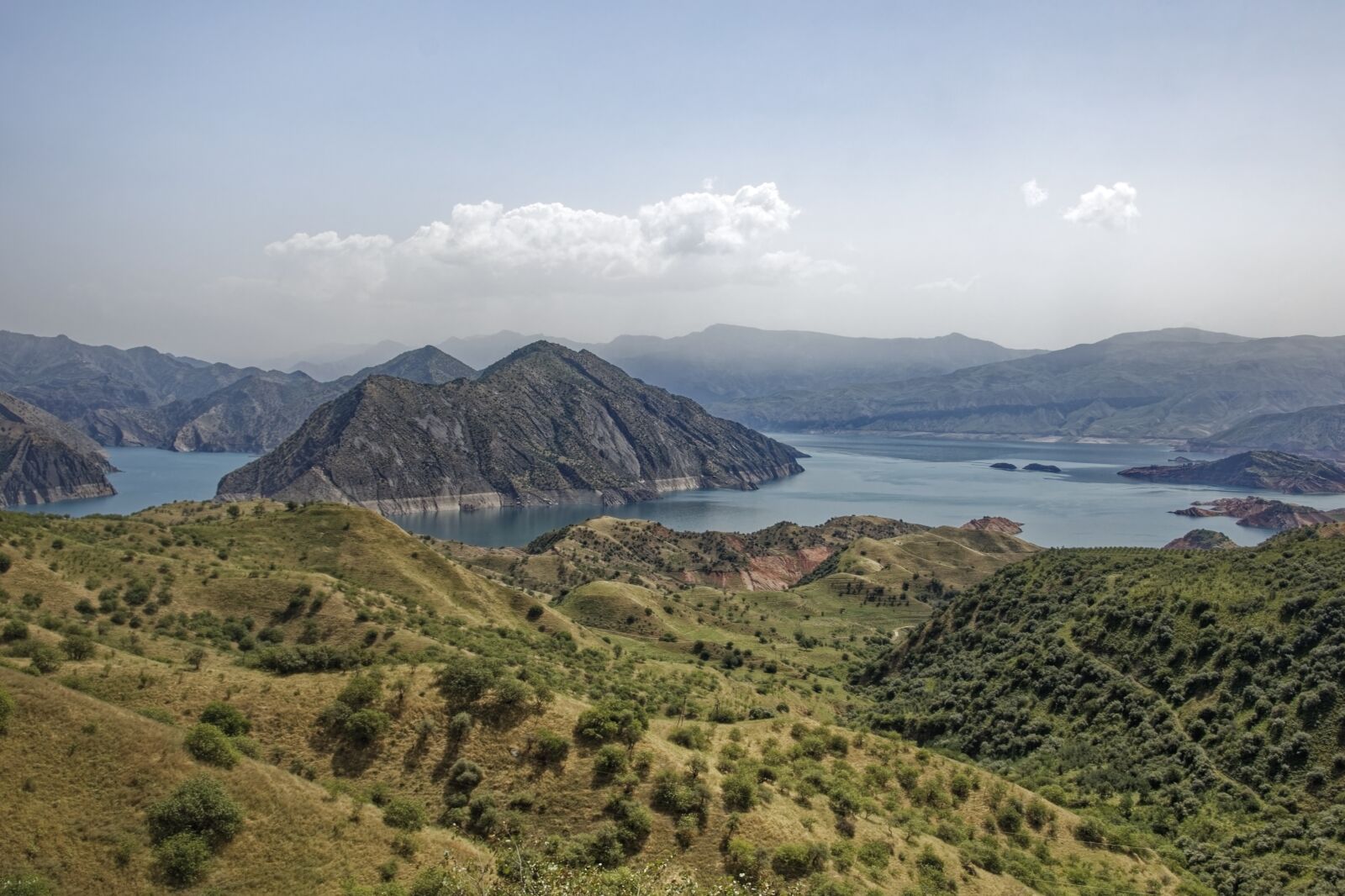 Nikon D500 sample photo. Tajikistan, nurek reservoir, reservoir photography
