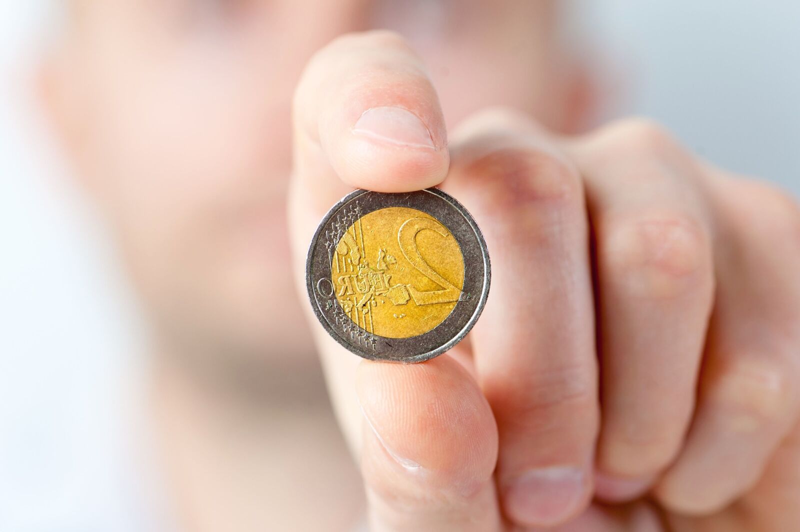 Nikon D700 sample photo. Metal coin, money, currency photography