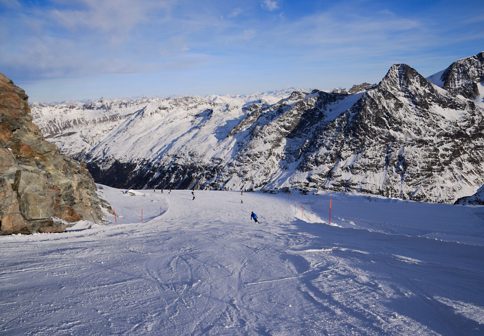 Nikon D5300 sample photo. Ski run, ski slope photography